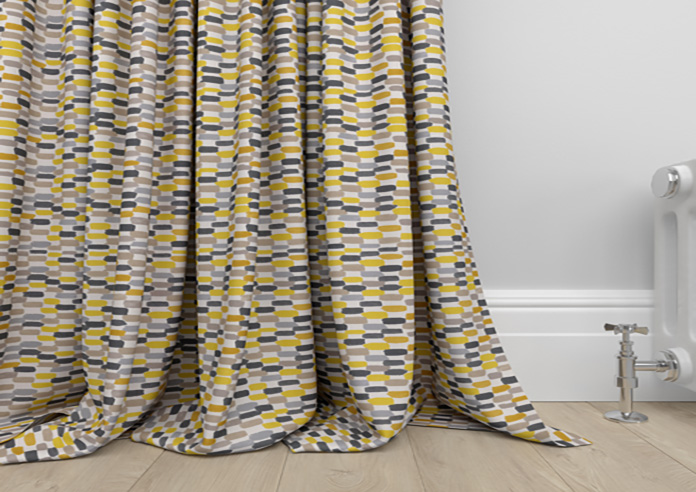 Batik, Saffron - Made to Measure Curtains - Image 6